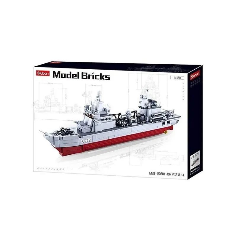 Konstruktors Sluban Supply Ship M38-B0701, 497 gab.