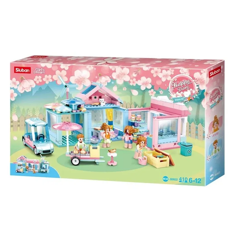 Konstruktors Sluban Sluban Girl's Dream M38-B0822, 410 gab.