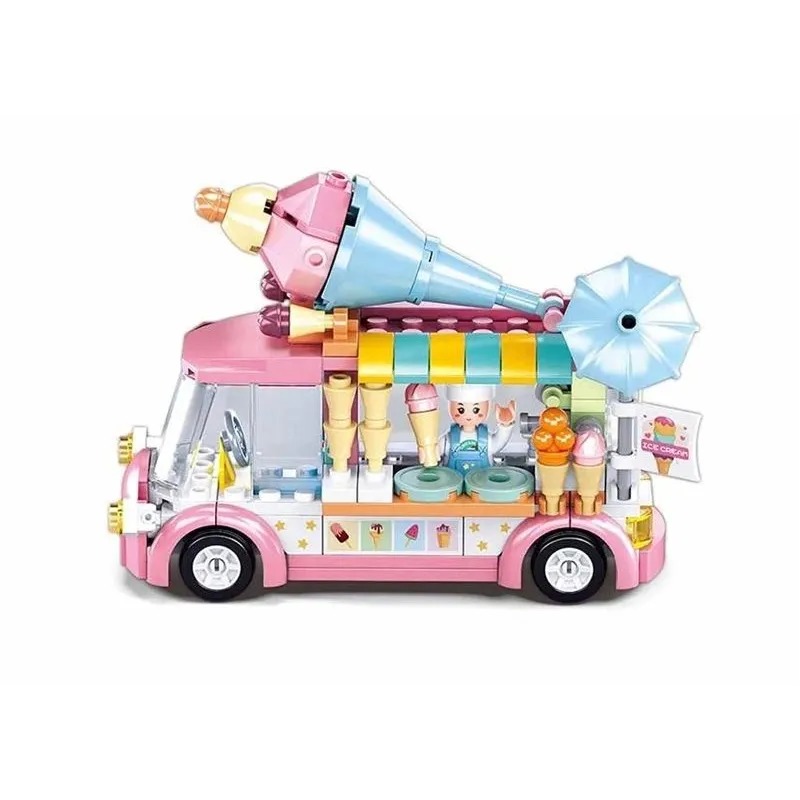 Konstruktor Sluban Ice cream car M38-B0993A, 145 tk