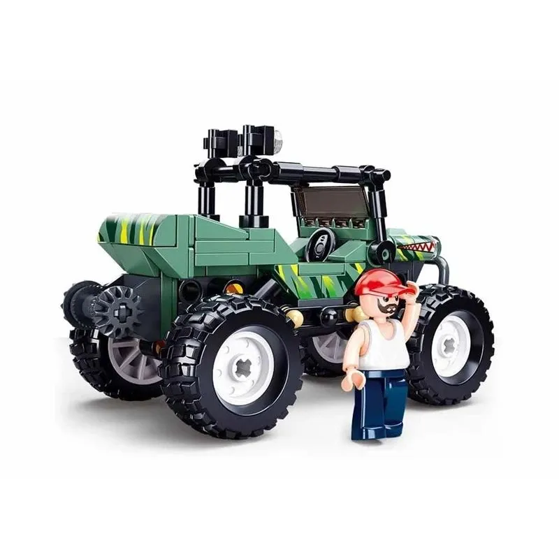 Konstruktors Sluban Green Suv M38-B1106, 155 gab.