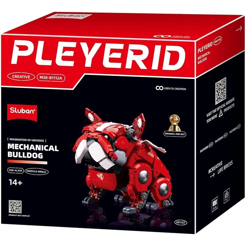 Konstruktors Sluban Bulldog M38-B1112A. plastmasa