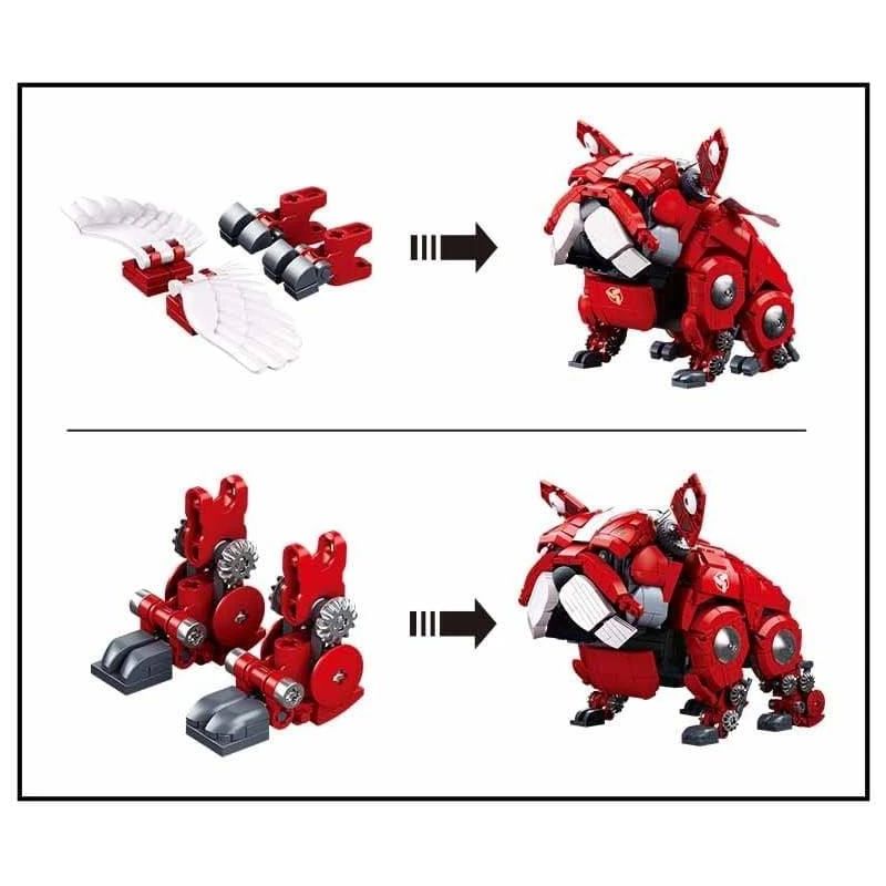 Konstruktors Sluban Bulldog M38-B1112A. plastmasa