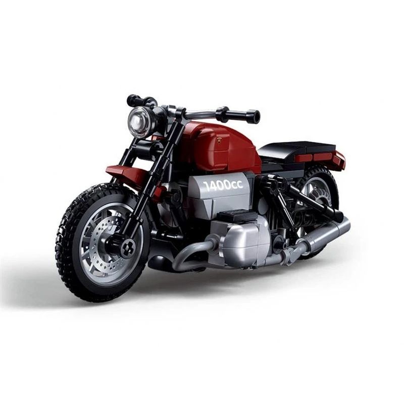 Konstruktors Sluban Motorcycle M38-B1131. plastmasa