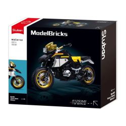Konstruktors Sluban Motorcycle M38-B1132. plastmasa