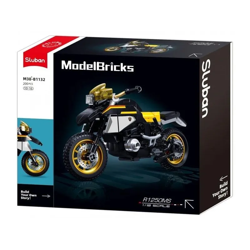 Konstruktorius Sluban Motorcycle M38-B1132, 200 vnt.