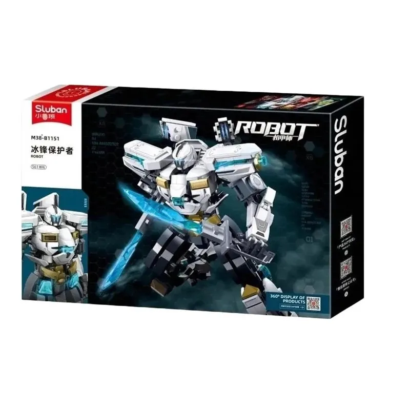 Konstruktors Sluban Robot M38-B1151, daudzkrāsaina