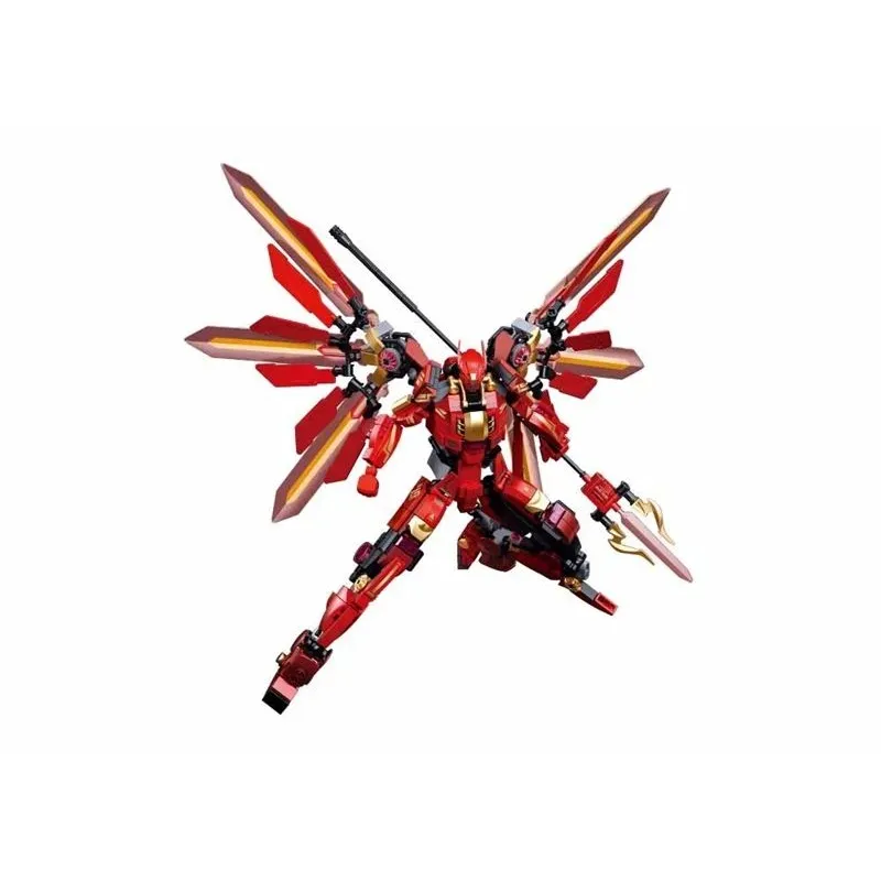 Konstruktors Sluban Atomic Storm P.R. Mecha Red M38-B1152, 511 gab., sarkana krās.