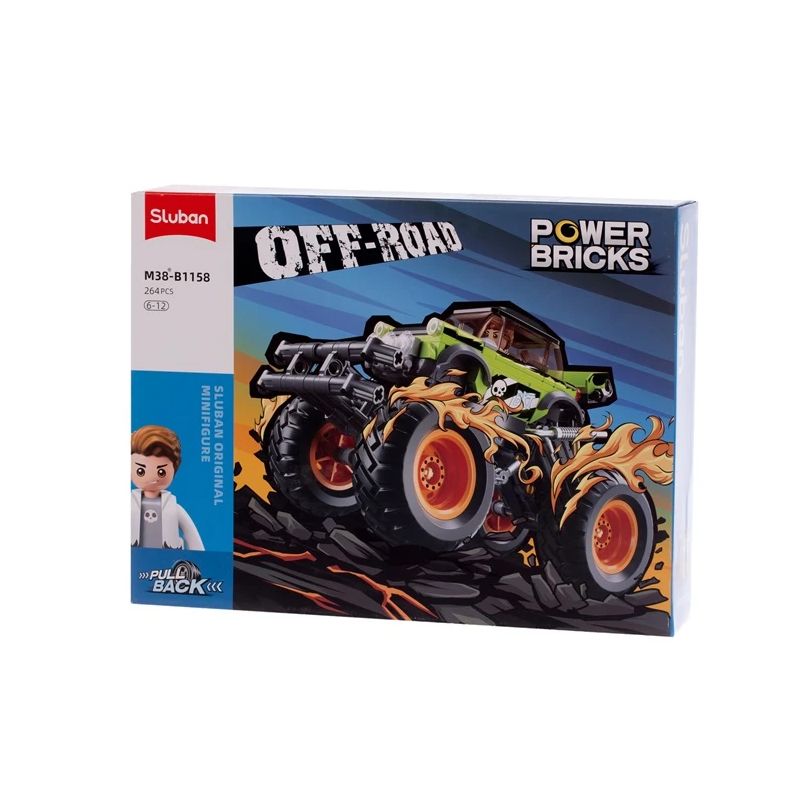 Konstruktors Sluban M38-B1158. plastmasa