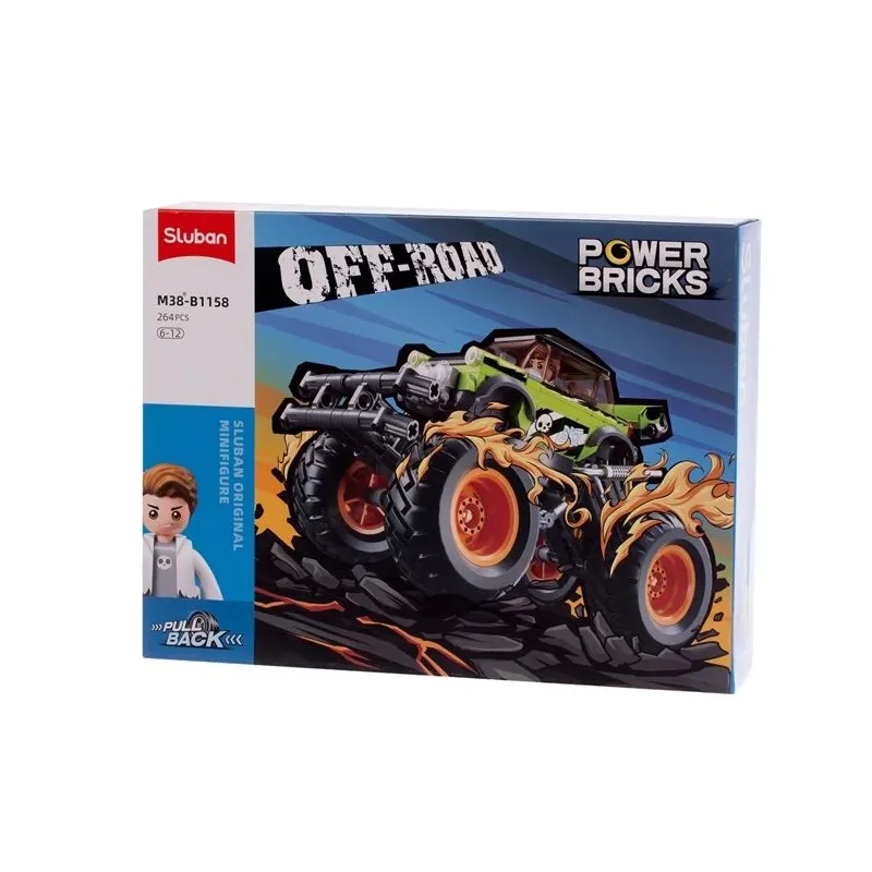 Konstruktors Sluban M38-B1158, 264 gab.
