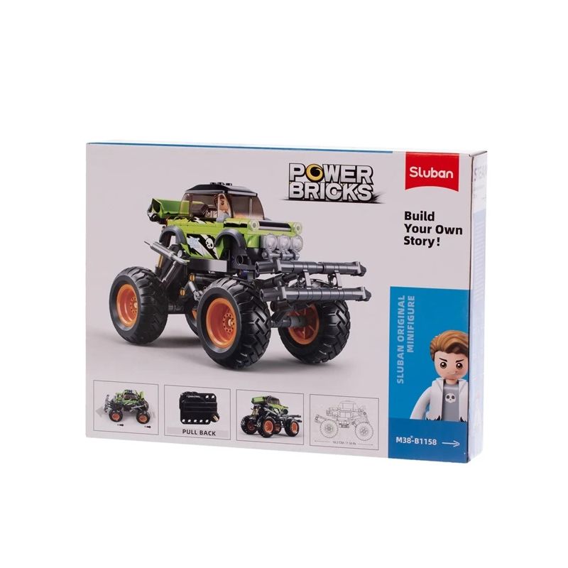 Konstruktors Sluban M38-B1158. plastmasa