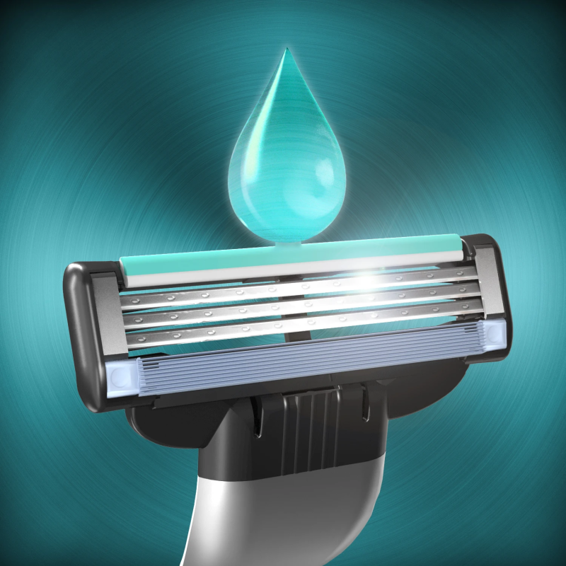 Gillette Mach3 Vīriešu Skuvekļa Rezerves Asmeņi, 5 Gab.