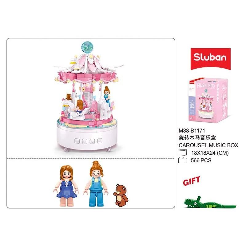 Konstruktors Sluban Carousel M38-B1171. plastmasa