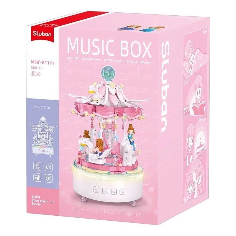 Konstruktors Sluban Carousel M38-B1171. plastmasa