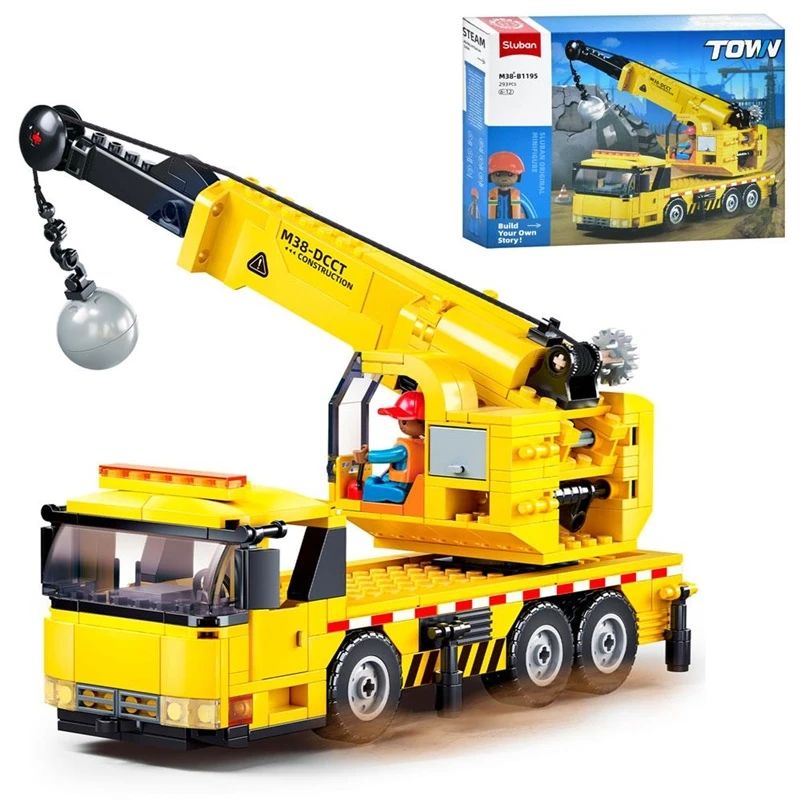 Konstruktors Sluban Town M38-B1195. plastmasa