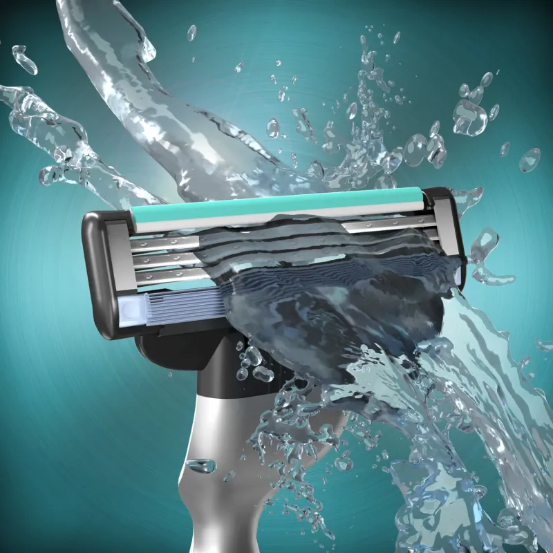 Gillette Mach3 Skustuvo Vyrams Galvutės, Papildomi Peiliukai, 5 Vnt.