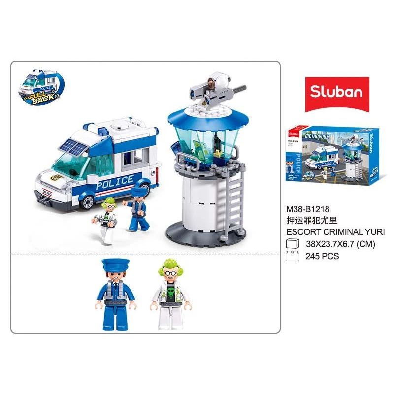 Konstruktors Sluban Metropolis M38-B1218. plastmasa