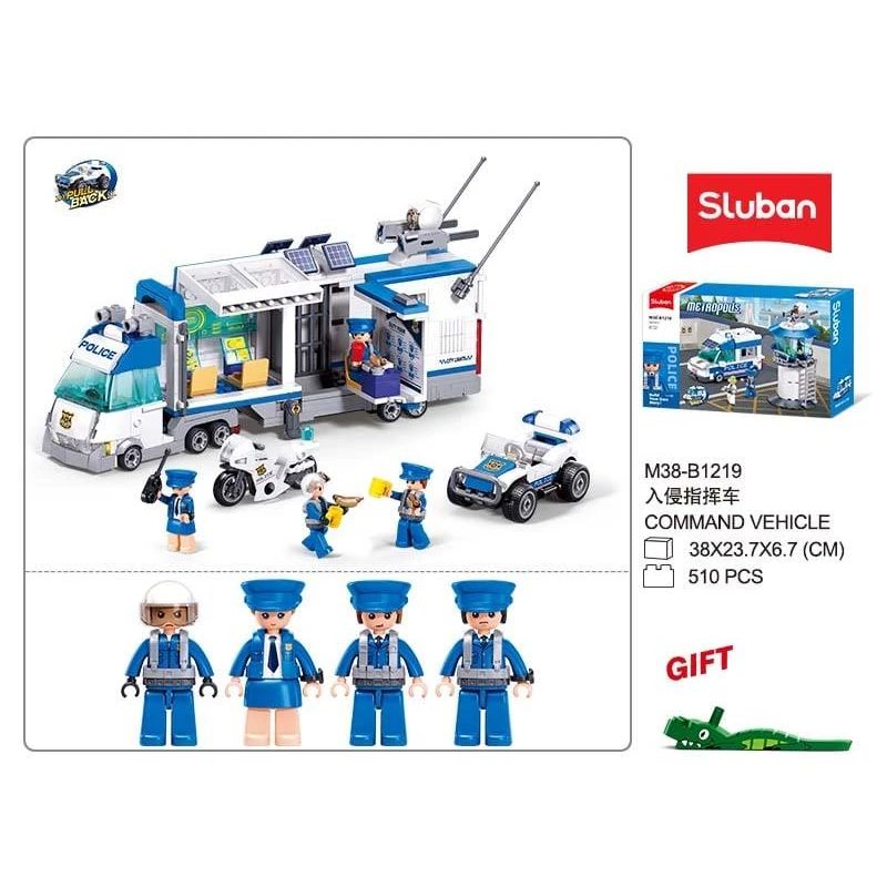 Konstruktors Sluban Metropolis M38-B1219. plastmasa