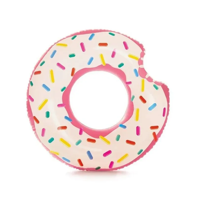 Piepūšams riņķis Intex Donut Tube 56265NP, balta krās., 107 cm