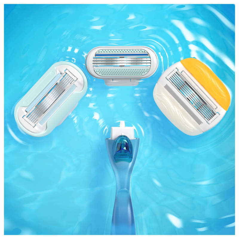 Gillette Venus Smooth Razor Skuvekļa Maināmas Asmeņu Kasetnes, 12 gab