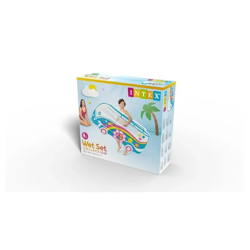 Pripučiamas paplūdimio čiužinys Intex Groovy Van.178x91x23cm