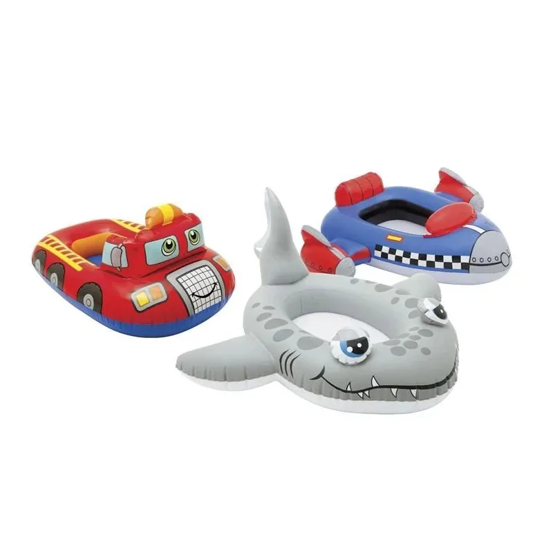 Piepūšams riņķis Intex 59380, zila krās., 107 cm x 69 cm