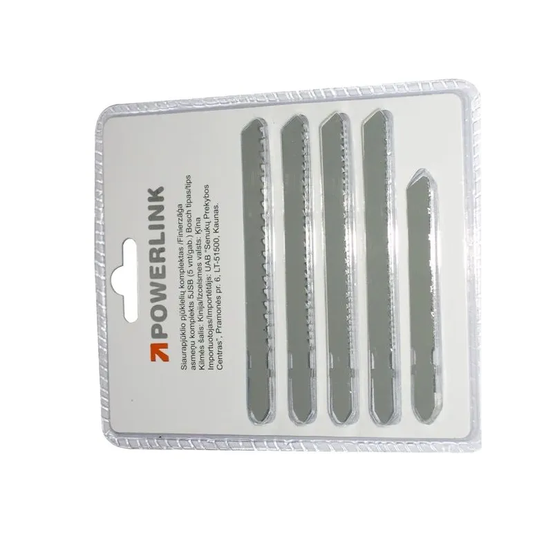 Zāģīšu komplekts Powerlink 5JSB, 10 cm, 5 gab.