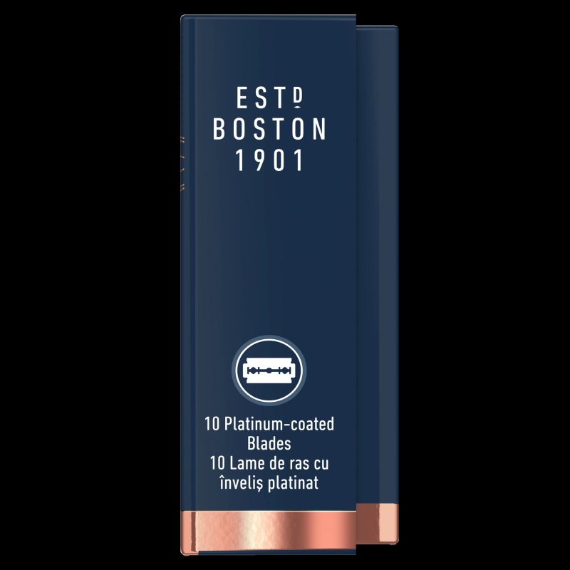 King C. Gillette Dubultmalu Aizsargājošā Vīriešu Skuvekļa Asmeņi, Rezerves Asmeņi 10 gab