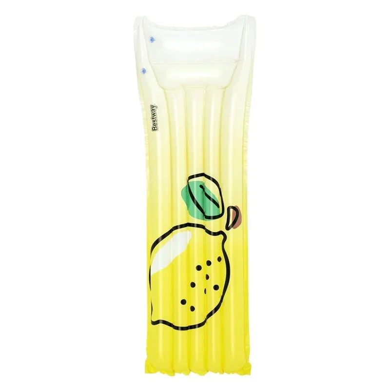 Pripučiamas čiužinys Bestway Lemon. geltonas. 183 cm x 69 cm