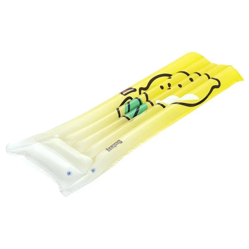 Pripučiamas čiužinys Bestway Lemon. geltonas. 183 cm x 69 cm