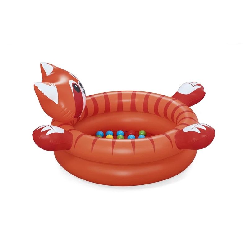 Piepūšams rotaļu laukums Bestway Red Panda. 107x94 cm