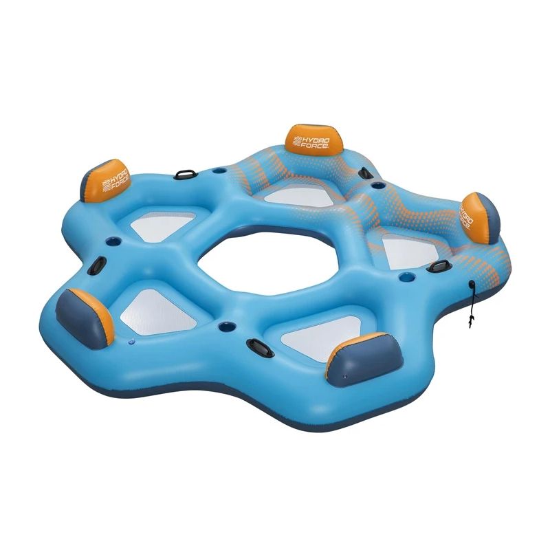 Piepūšamais plosts Bestway Island. 43842. 300x287 cm