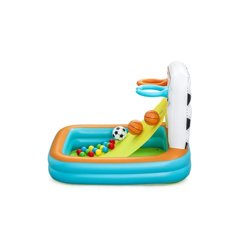 Piepūšams rotaļu laukums Bestway 3in1. 120 cm x 107 cm