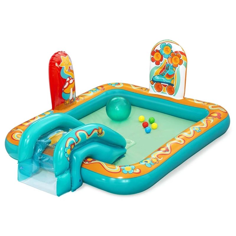 Piepūšams rotaļu laukums Bestway Retro. 53164.193x152cm