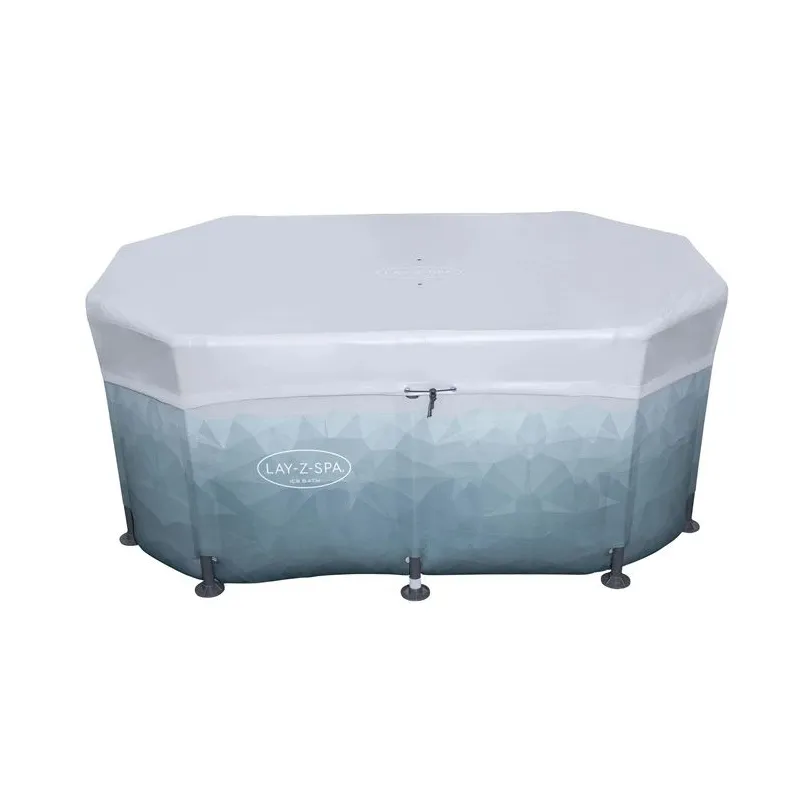 Baseins. ledum karkasa Bestway 6002N. pelēka. 431 l