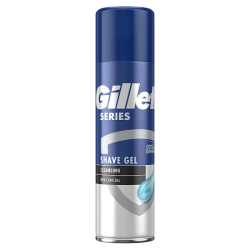GILLETTE Series skūšanās želeja ar aktīvo ogli 200ml