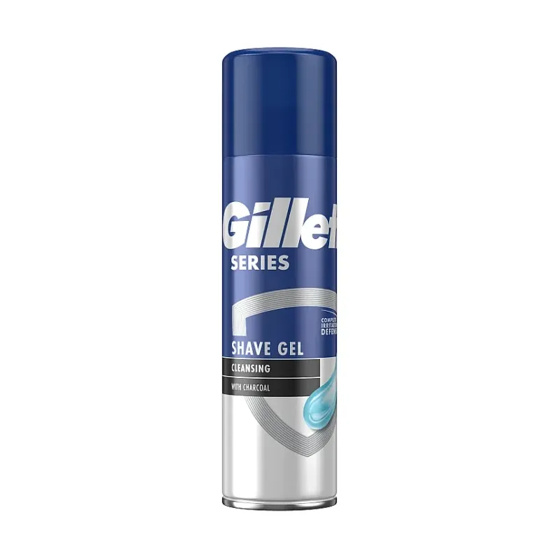 GILLETTE Series skūšanās želeja ar aktīvo ogli 200ml