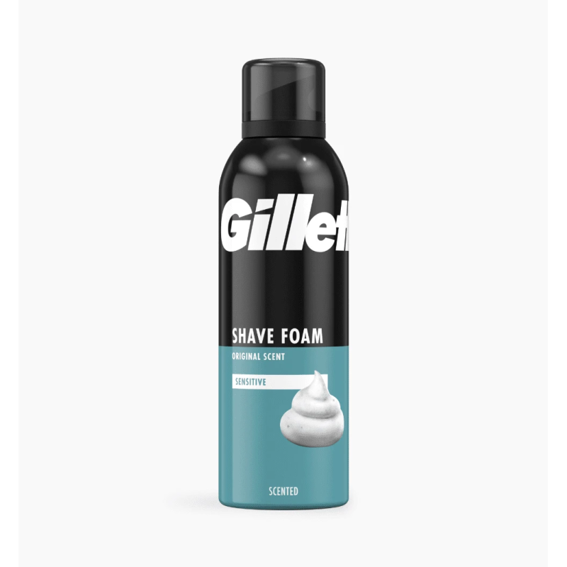 Skūšanās putas Gillette Sensitive 200ml