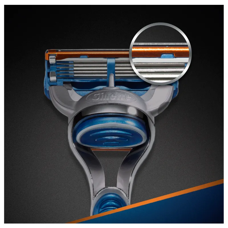 Gillette Fusion5 Skuvekļa Asmeņi Vīriešiem, 4 Rezerves Asmeņi