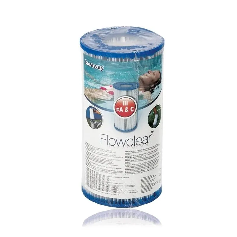 Baseina sūkņa filtrs Bestway Flowclear 58012, 20.3 cm
