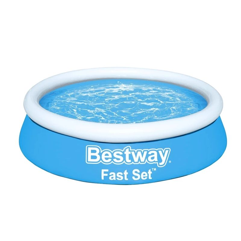 Baseins piepūšams Bestway Splash & Play Fast Set. zila-balta