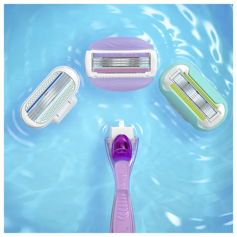 Gillette Venus ComfortGlide Breeze Raseerija + Varuterad 2 tk