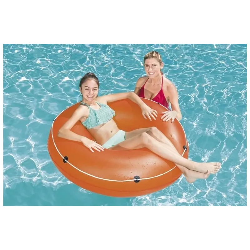 Inflatable Ring BESTWAY 36120. DIA119 cm. blue-orange.