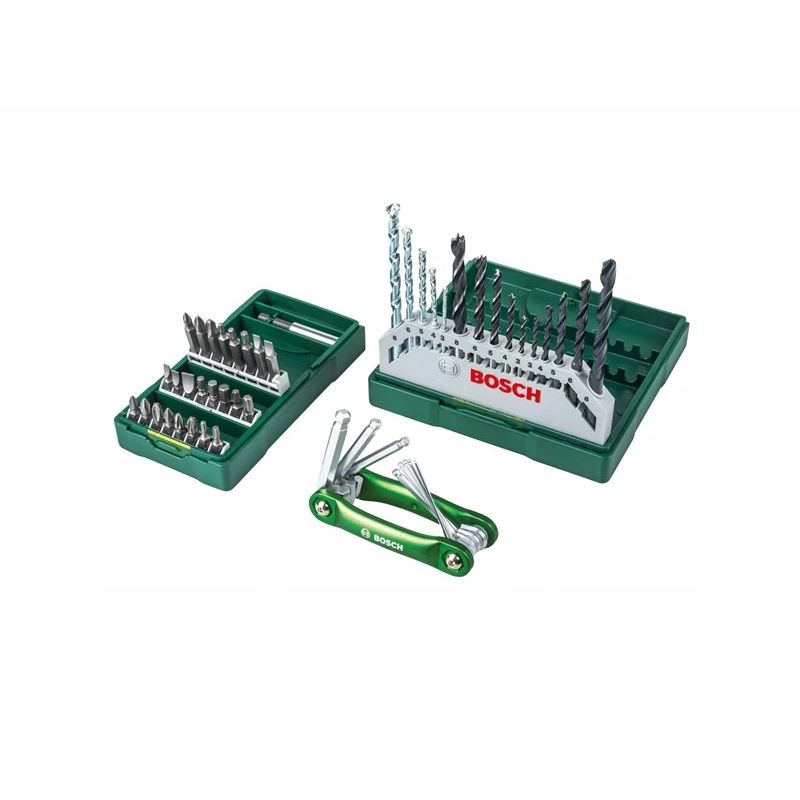 Skrūvgriežu uzgaļu un urbju komplekts Bosch, 40 gab.