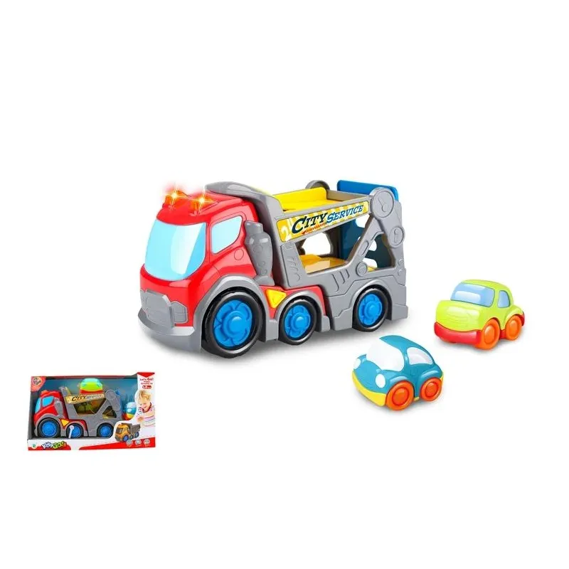 Auto pārvadātājs Busy City DHTS10359J, sarkana