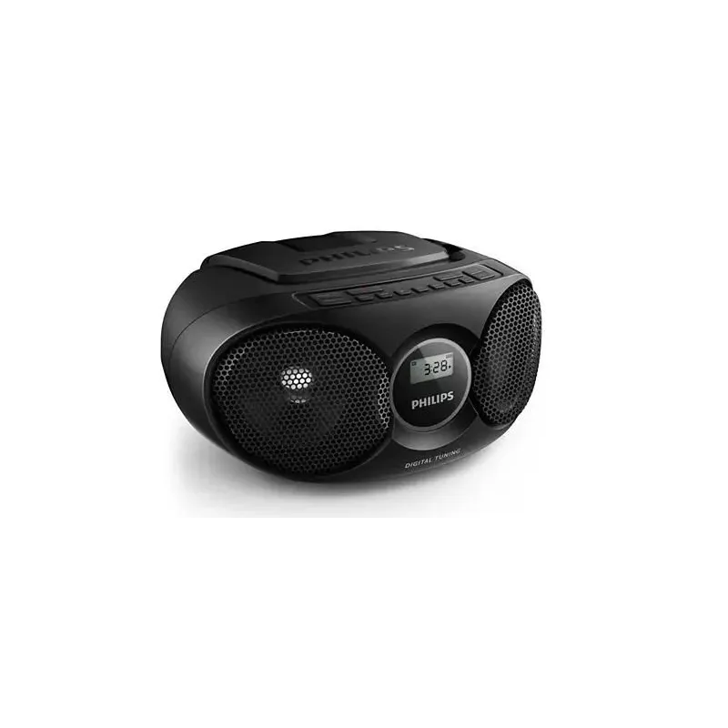 Magnetola Philips AZ215B-12, 3 W, melna krās.