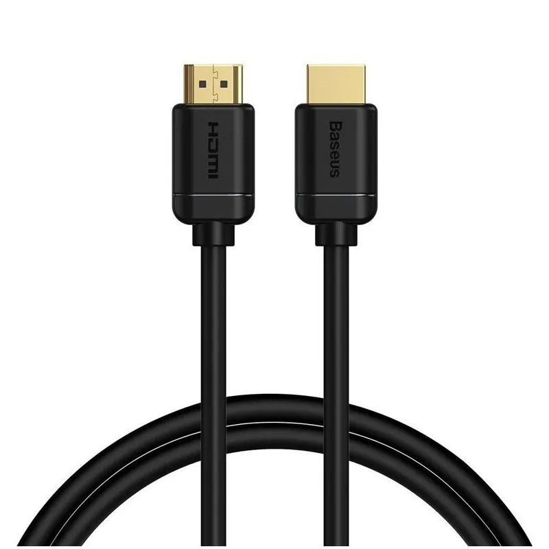 Kabelis Baseus HDMI CAKGQ-A01 HDMI Vīrietis, HDMI Vīrietis, 1 m, melna krās.