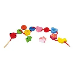 Wooden game first threading