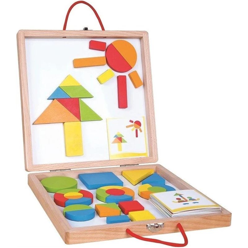 Magnētiskā rotaļlieta Lelin Multi Activity Blocks Blox
