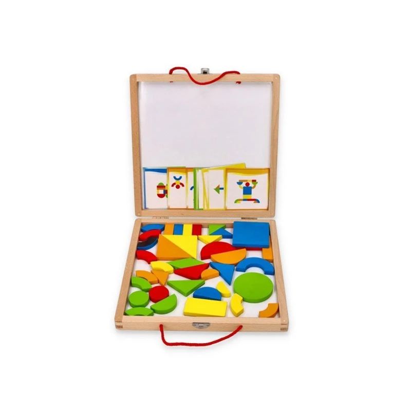 Magnētiskā rotaļlieta Lelin Multi Activity Blocks Blox