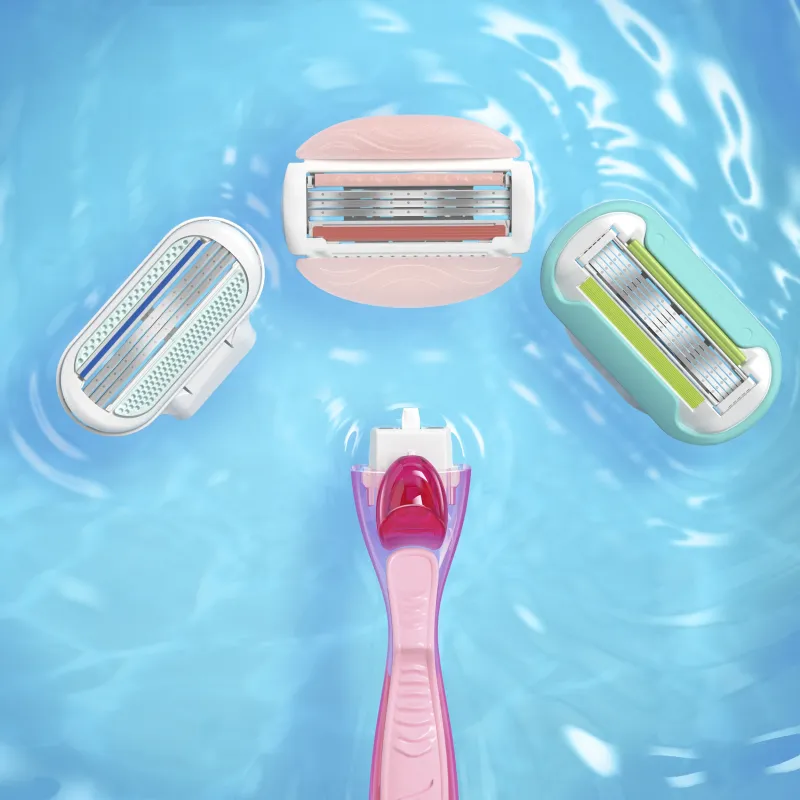 Gillette Venus ComfortGlide Spa Breeze Razor Skuvekļa Maināmas Asmeņu Kasetnes, 4 gab